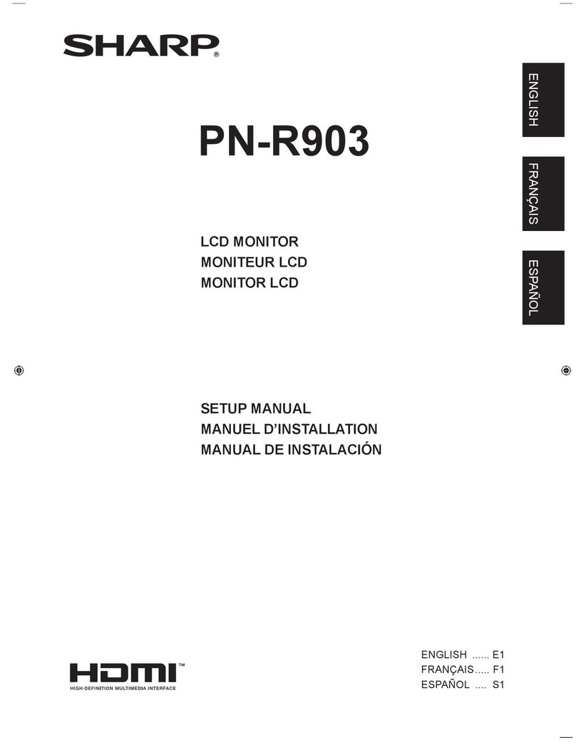 Sharp PN-R903 Guide de l'utilisateur