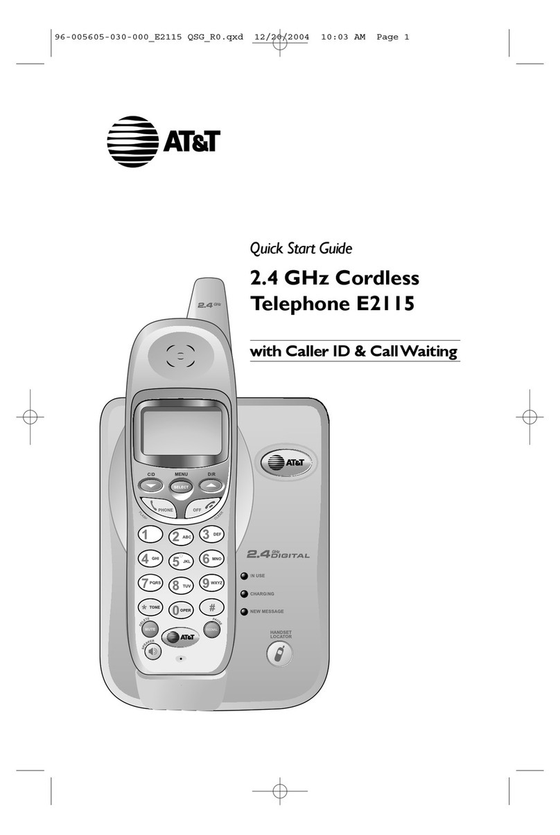 AT&T E2115 Manuel utilisateur