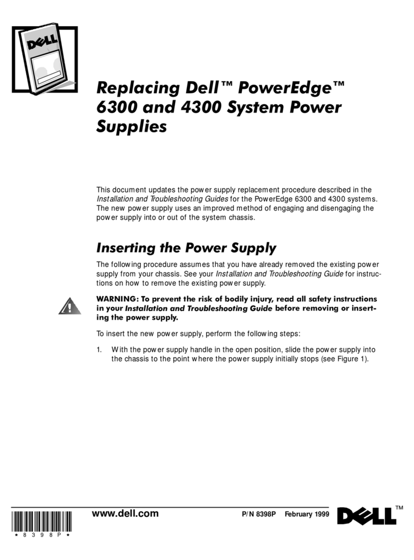 Dell PowerEdge systems 6300 Manuel de la liste des pièces