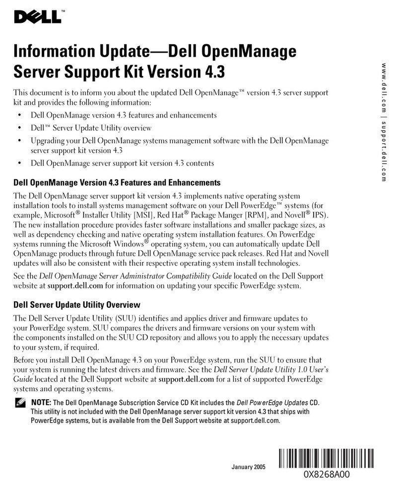 Dell PowerEdge 750 Manuel technique