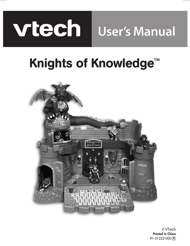V-tech Knights Of Knowledge Manuel utilisateur