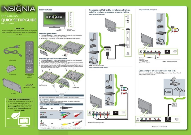Insignia NS-32E320A13 Manuel utilisateur