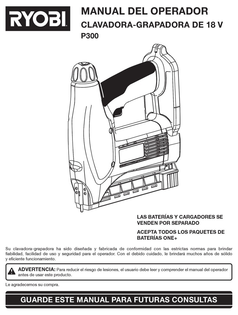 Ryobi P300 Manuel utilisateur