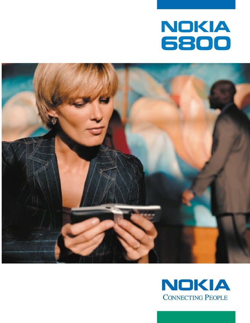 Nokia 6800 Guide de l'utilisateur Nokia 6800 Guide de l'utilisateur