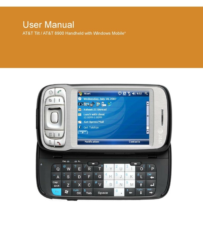 AT&T Tilt Manuel utilisateur