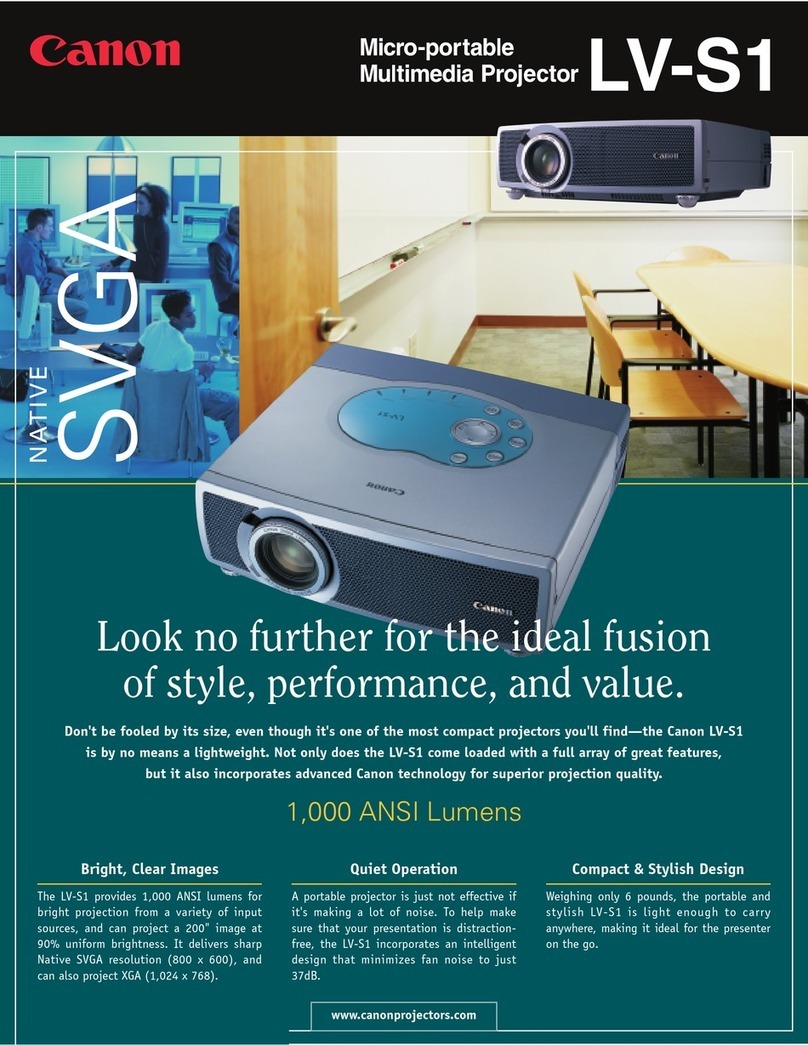 Canon LV-S1 Manuel utilisateur