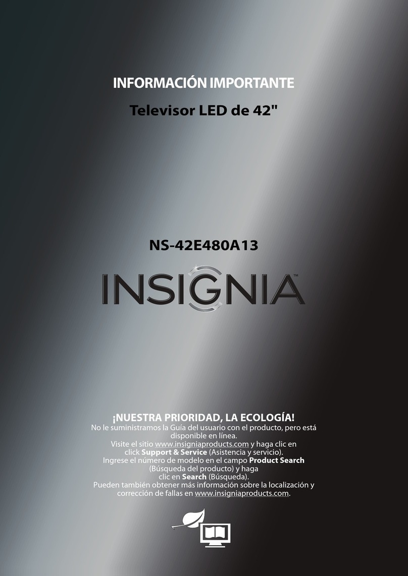 Insignia NS-42E480A13 Manuel utilisateur