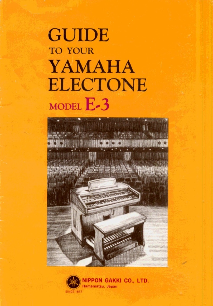Yamaha Disklavier E3 Manuel utilisateur Yamaha Disklavier E3 Manuel utilisateur