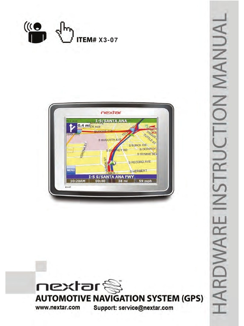 Nextar X3-07 Instructions de montage