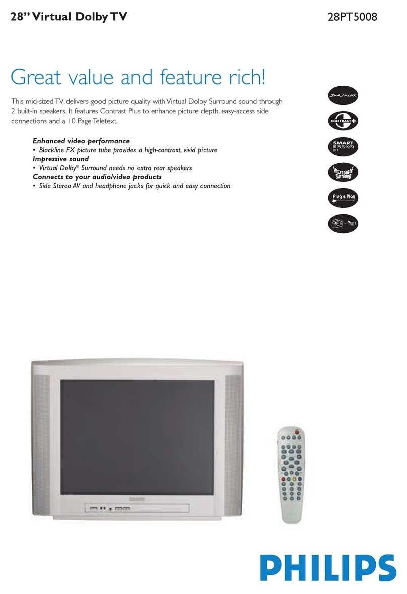 Philips 28PT5008/01 Manuel utilisateur