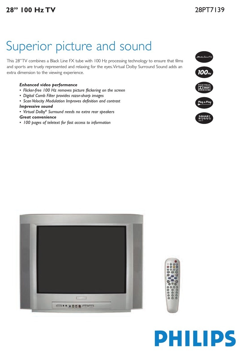 Philips 28PT7139 Manuel utilisateur