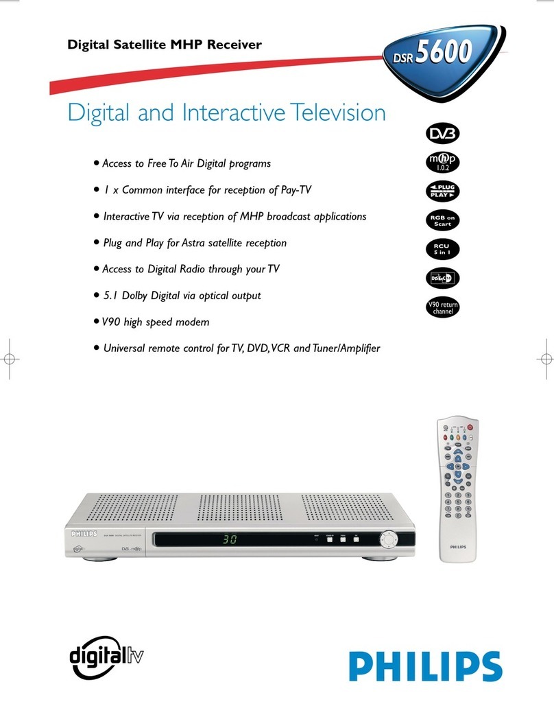 Philips DSR5600/00 Manuel utilisateur