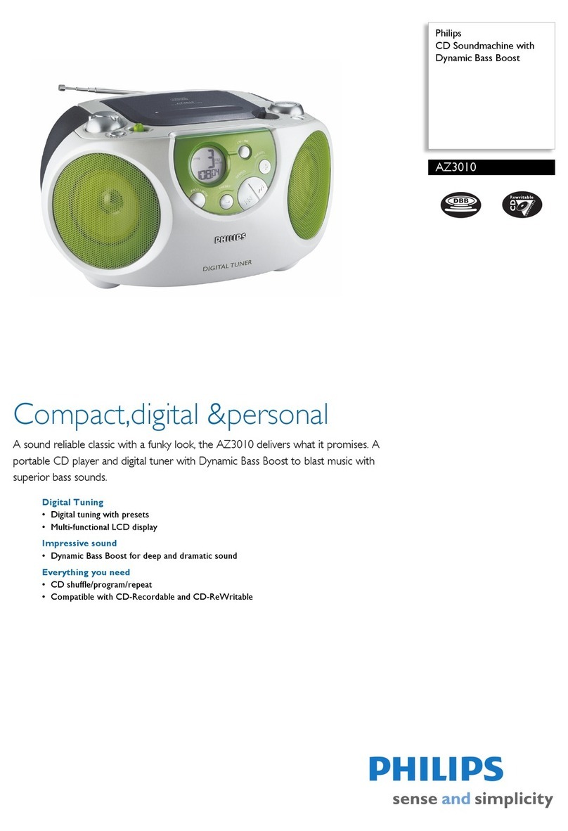 Philips AZ3010/05 Manuel utilisateur