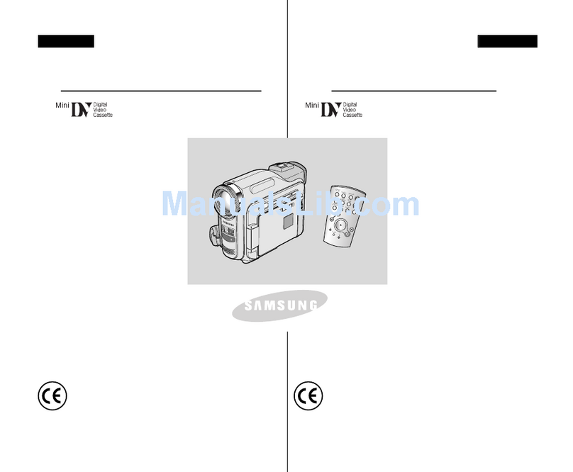 Samsung VP-D903 Manuel du propriétaire