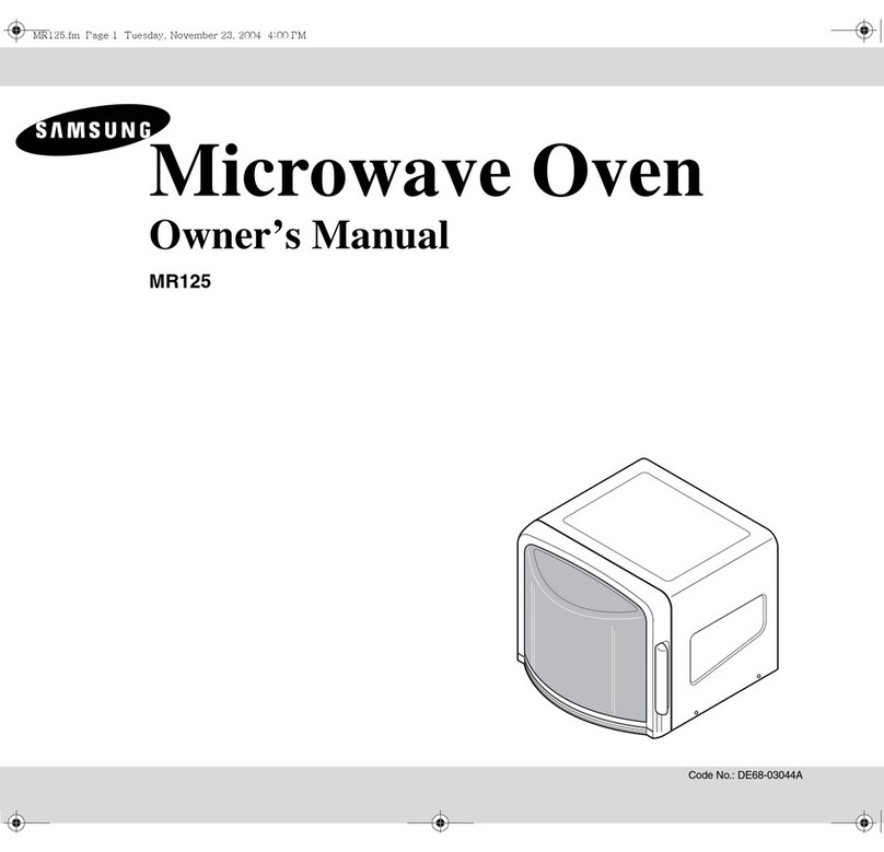 Samsung MR125 Manuel utilisateur