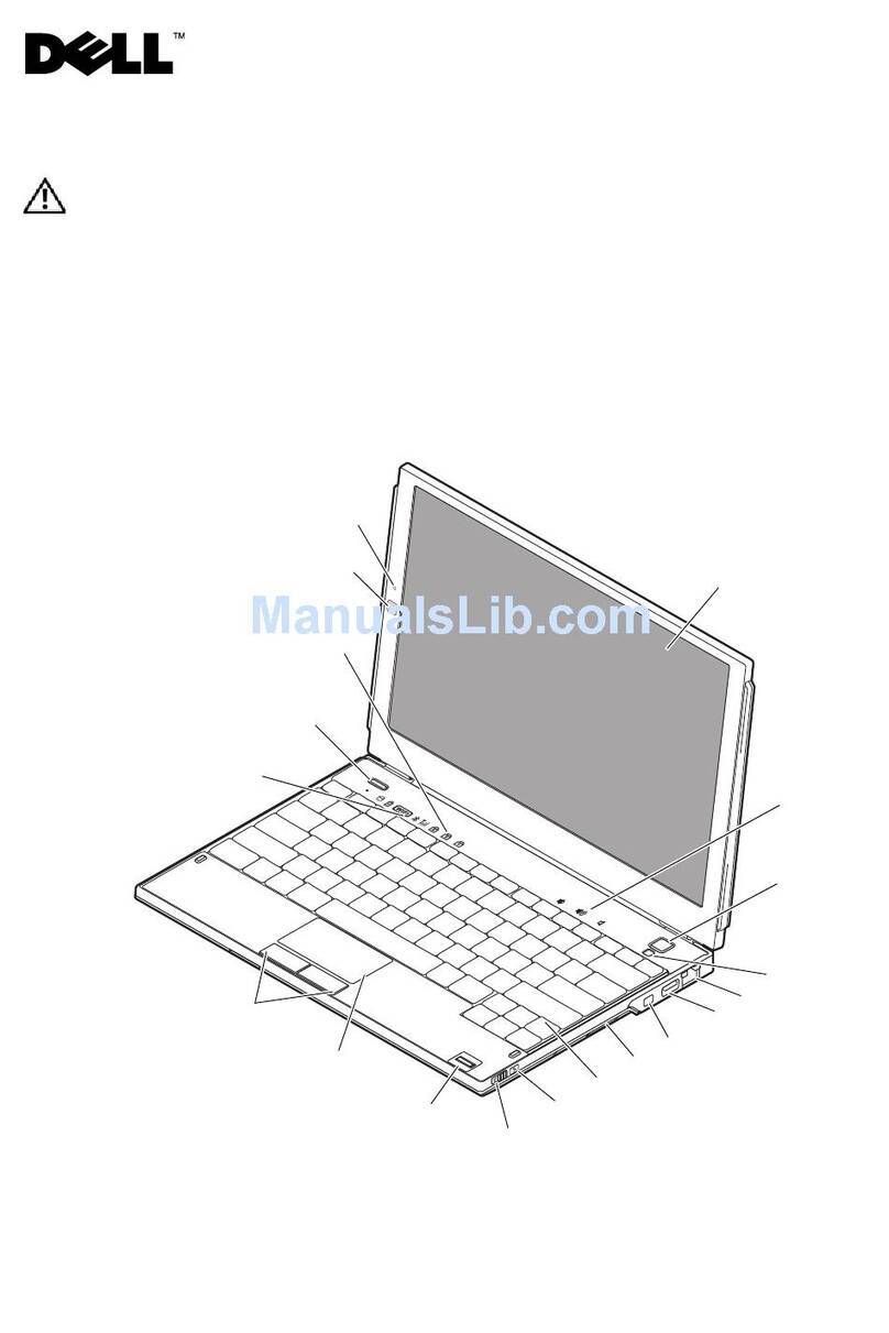 Dell Latitude E4200 Manuel utilisateur