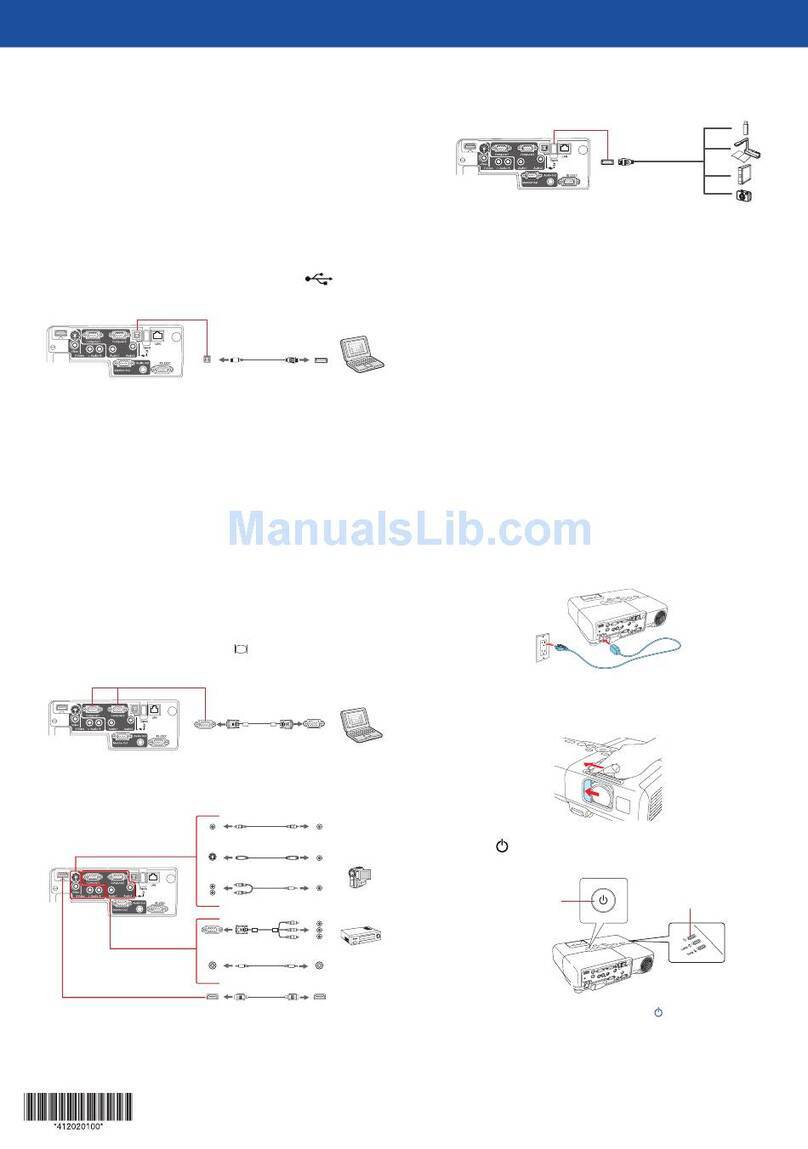 Epson PowerLite 92 Fiche technique