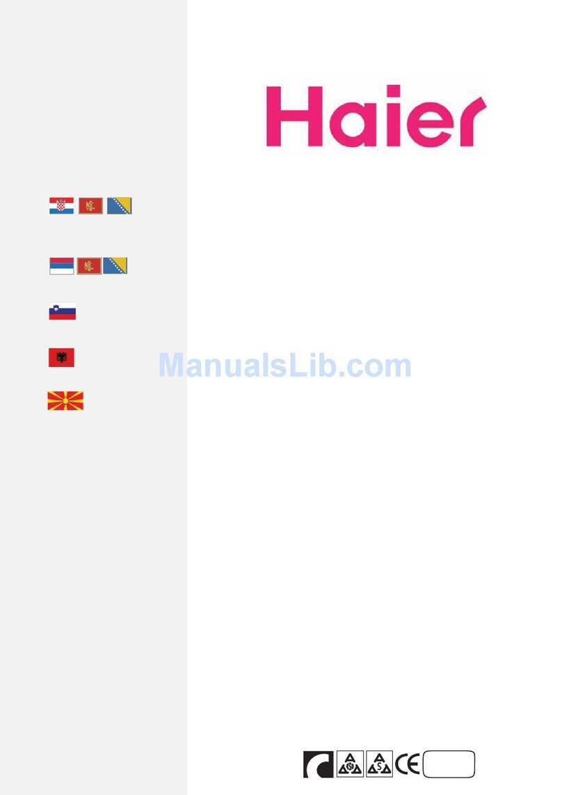 Haier DW12-PFE1 ME Manuel utilisateur Haier DW12-PFE1 ME Manuel utilisateur