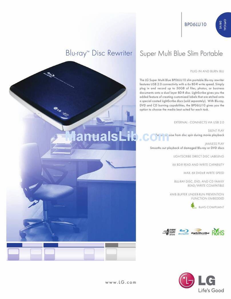 LG BP06LU10 Manuel utilisateur