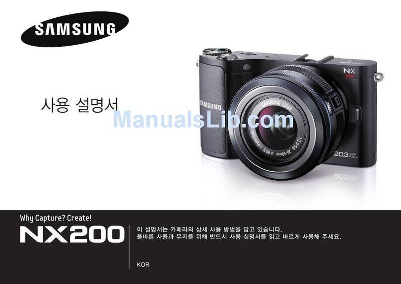 Samsung NX200 Manuel utilisateur