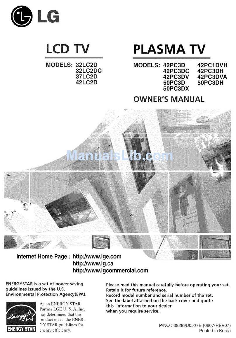 LG 32LC2DC Manuel utilisateur