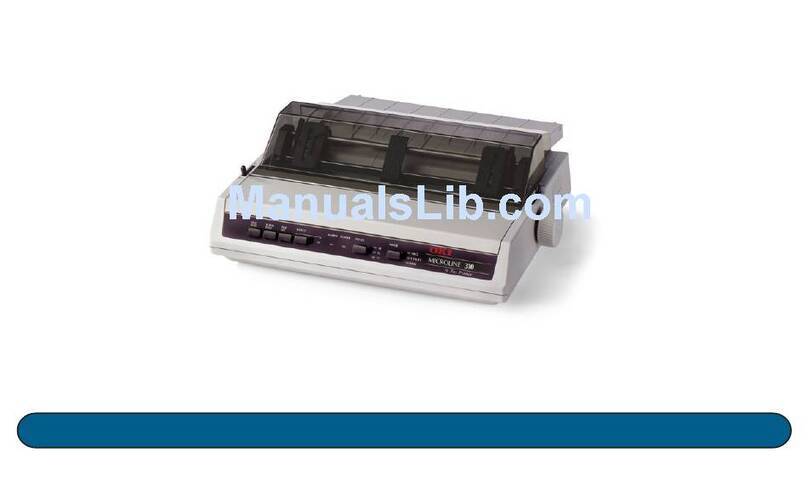 Oki MICROLINE ML310 Manuel utilisateur