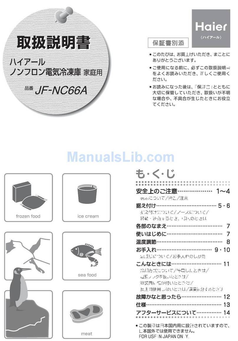 Haier JF-NC66A Manuel utilisateur