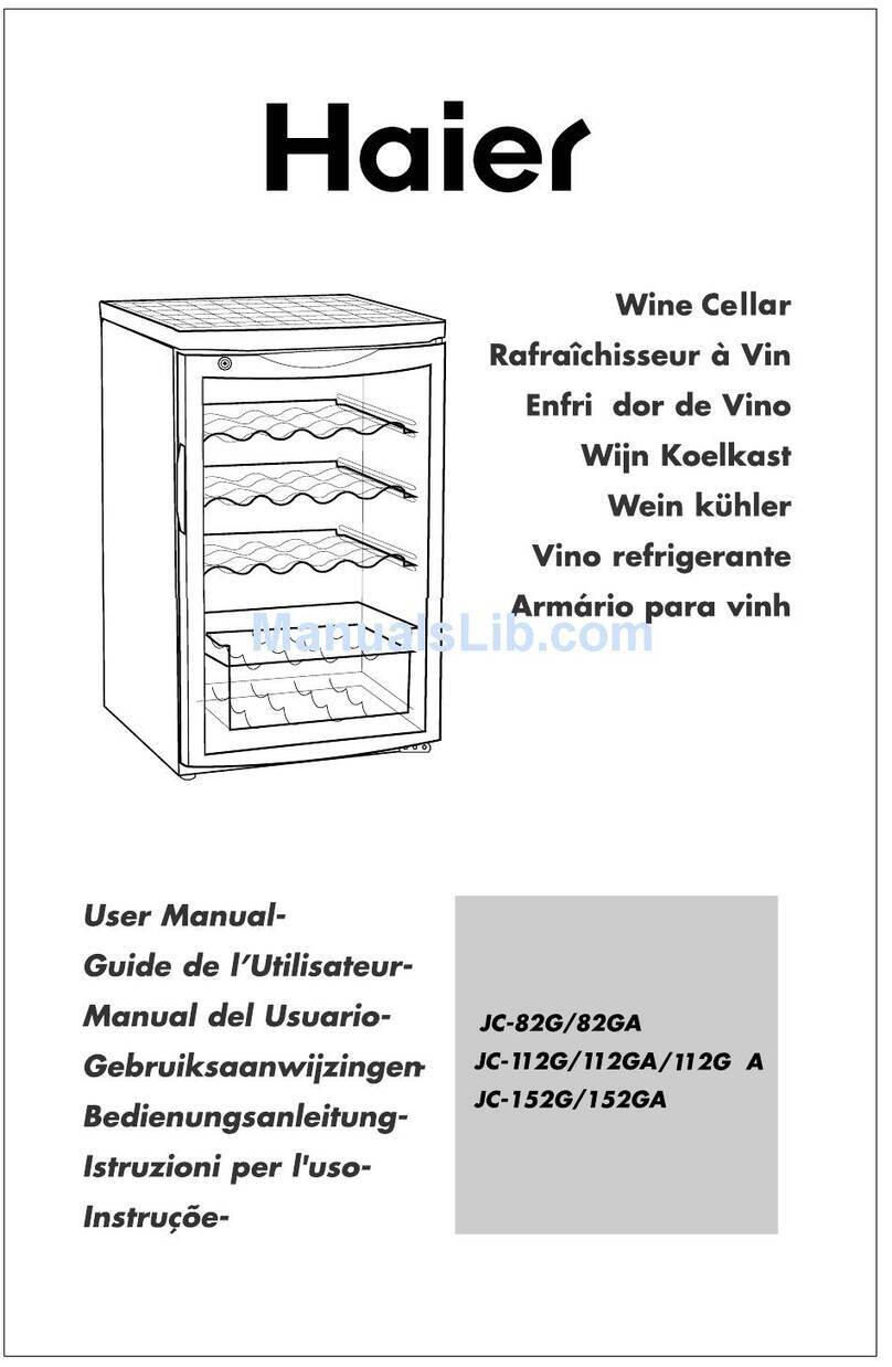 Haier JC-112GEA Manuel utilisateur