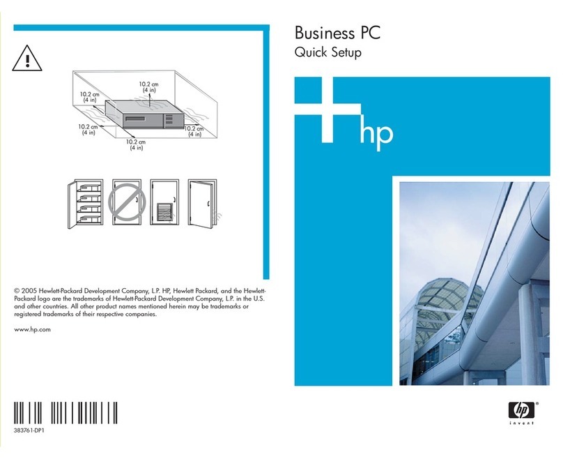 HP dx7200 - Microtower PC Manuel utilisateur