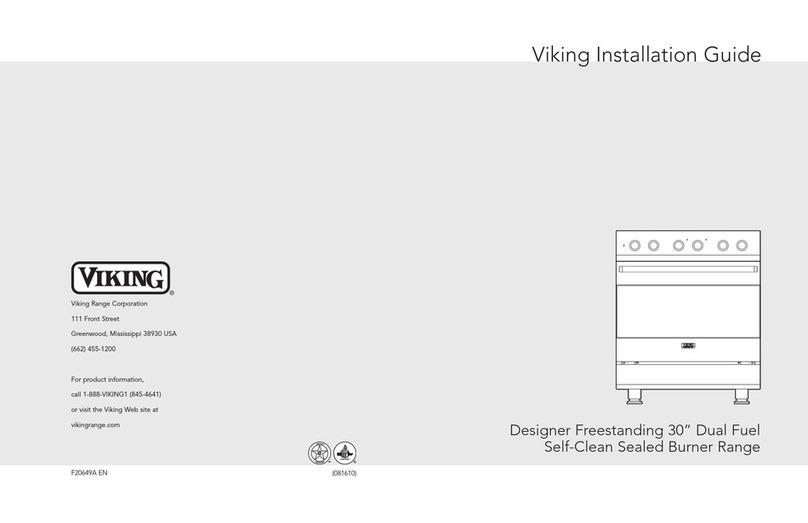 Viking DSCD1304BSS Manuel utilisateur