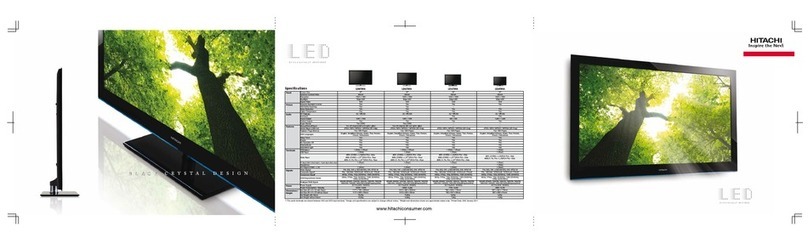 Hitachi LE42T05A Manuel utilisateur