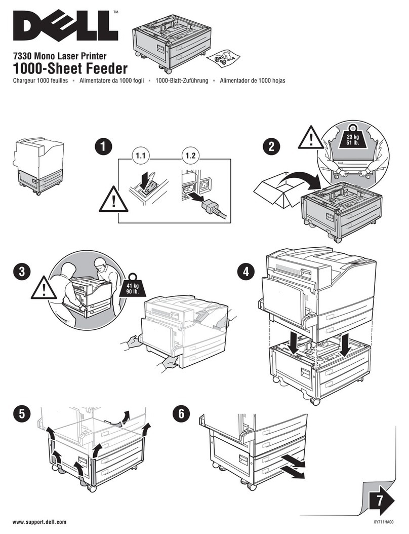 Dell 7330dn - Laser Printer B/W Manuel