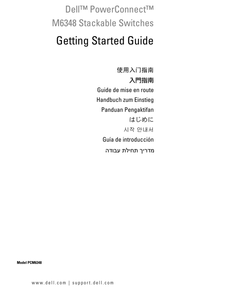 Dell PowerConnect M6348 Manuel utilisateur
