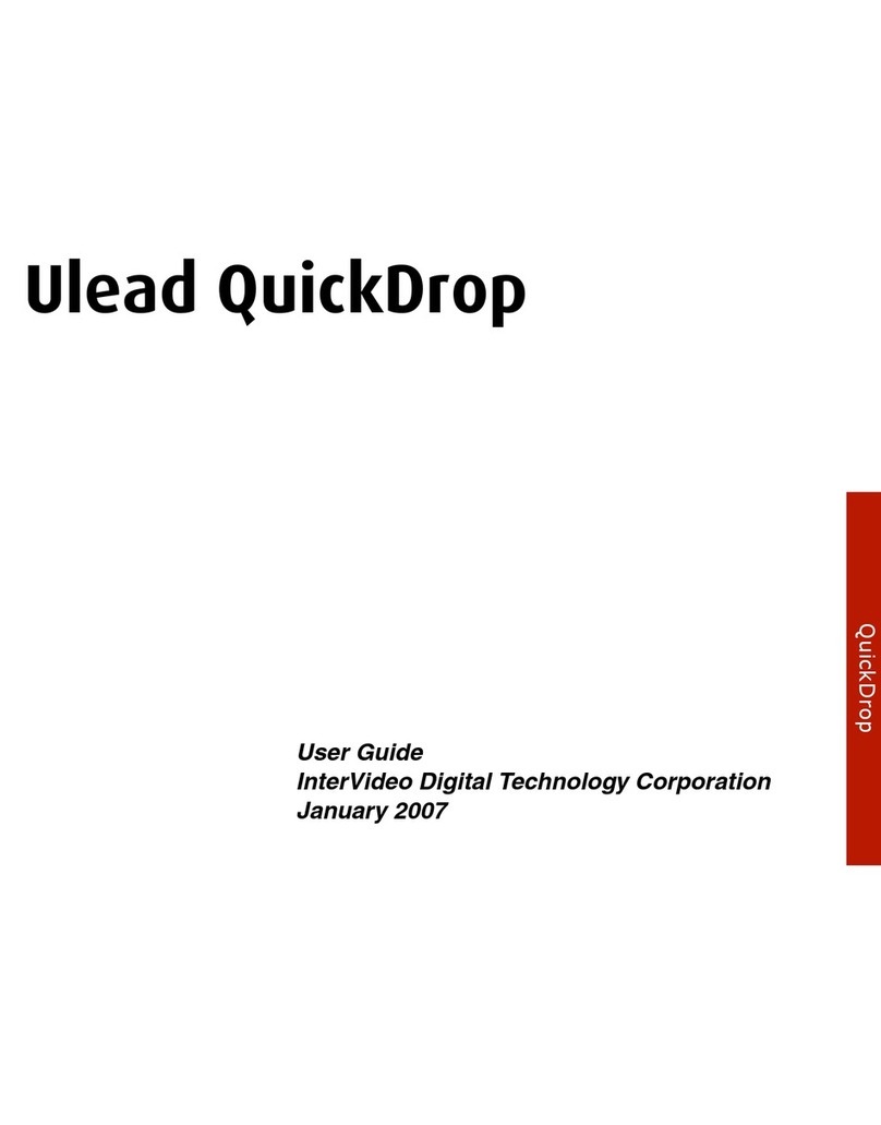 Ulead QUICK DROP 2.0 - VERSION 2006 Manuel utilisateur