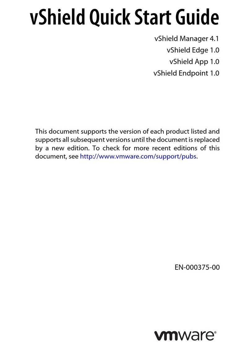 VMware VSHIELD APP 1.0 - Manuel utilisateur