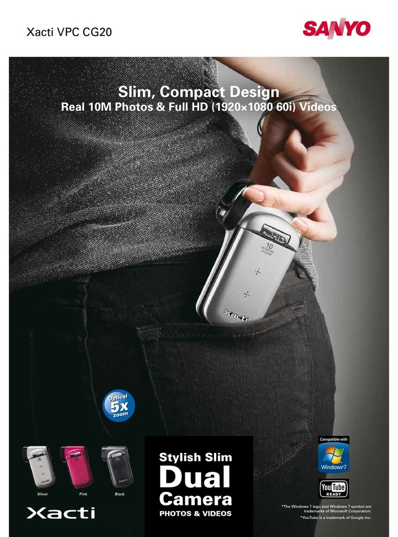 Sanyo VPC-CG20BK Manuel utilisateur