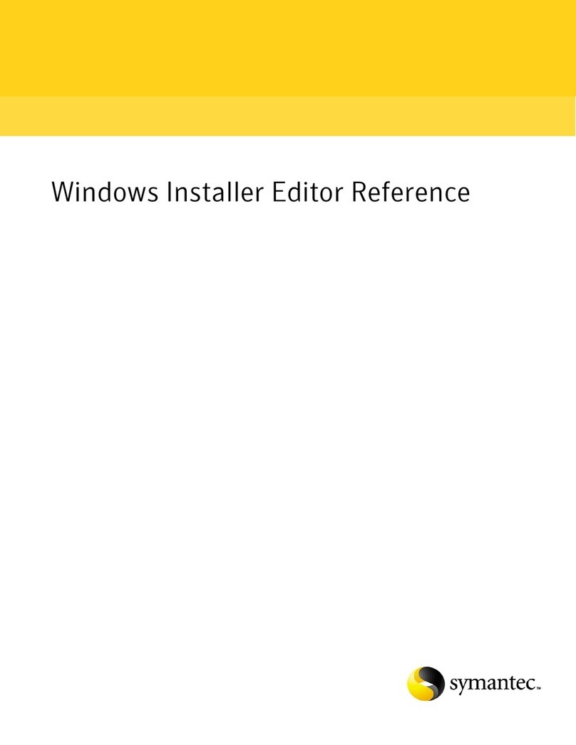 Symantec WINDOWS INSTALLER EDITOR 7.0 SP2 - REFERENCE FOR WISE INSTALLATION STUDIO... Manuel utilisateur