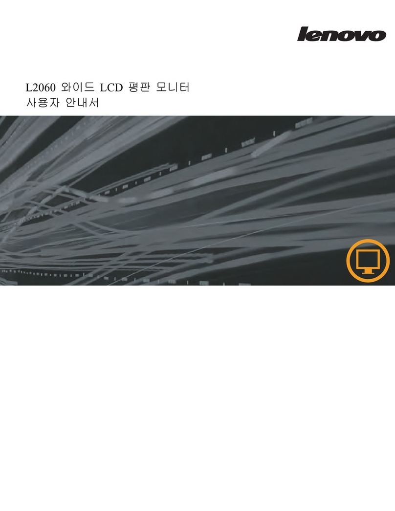 Lenovo L2060 Wide Manuel utilisateur