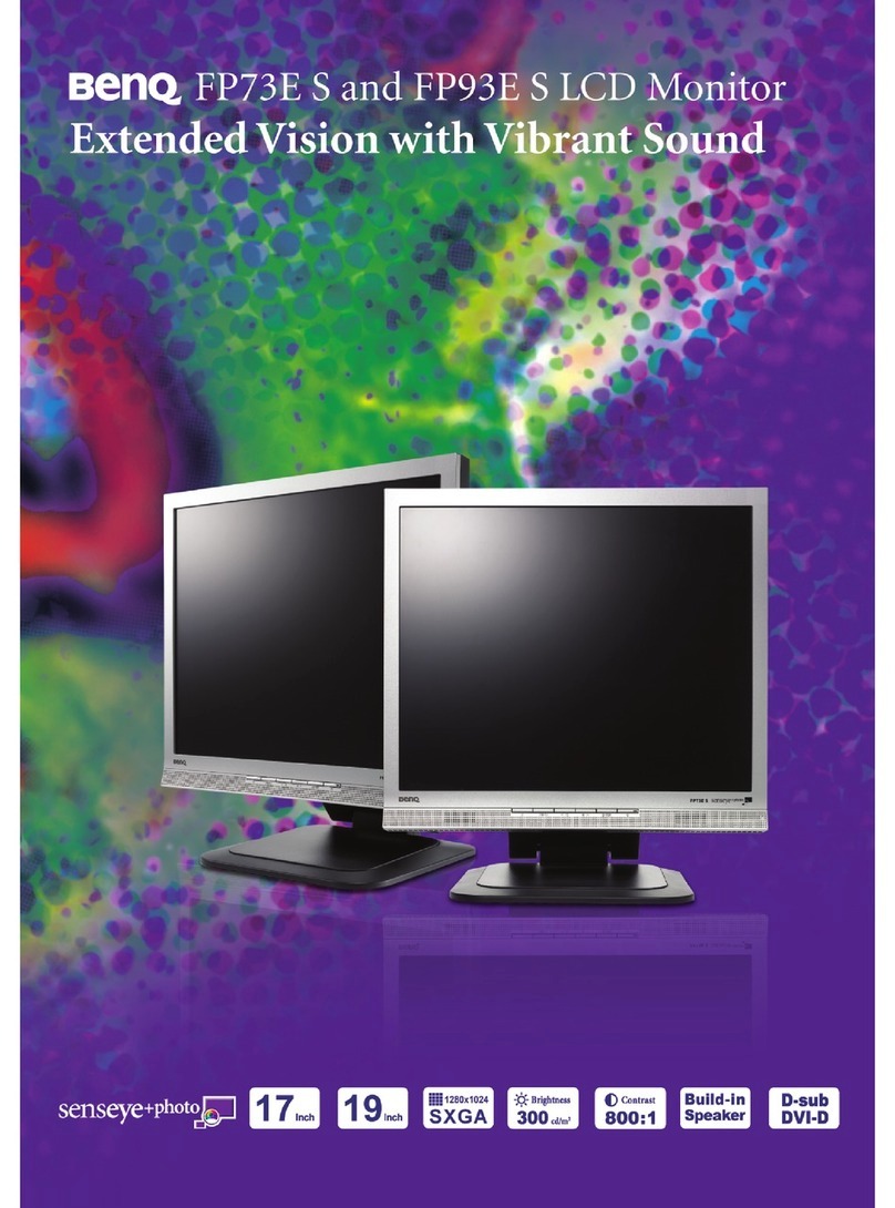 BenQ FP93E Manuel utilisateur