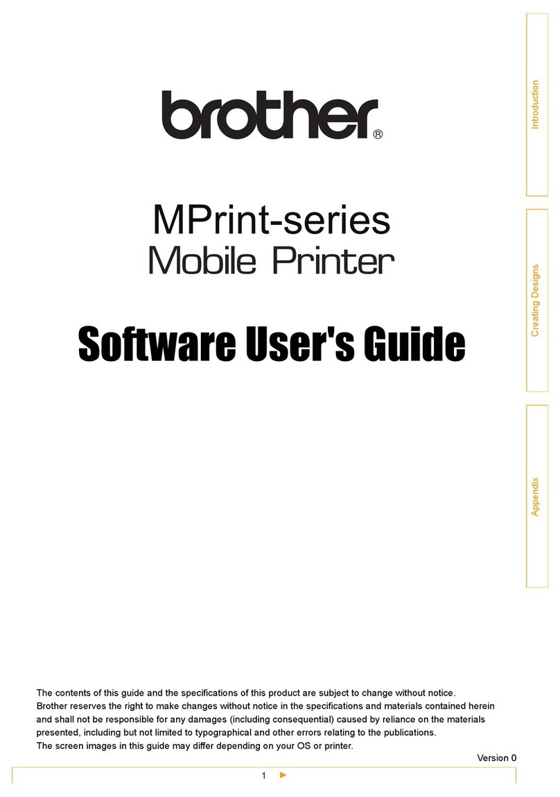 Brother P-touch MW-145BT Guide de sécurité