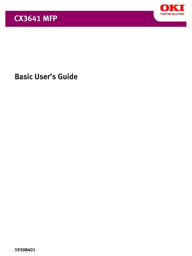 Oki CX3641 MFP Manuel utilisateur