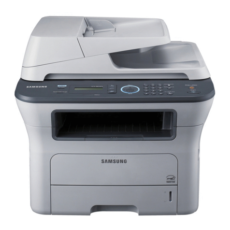 Samsung SCX 4826FN - Laser Multi-Function Printer Manuel utilisateur