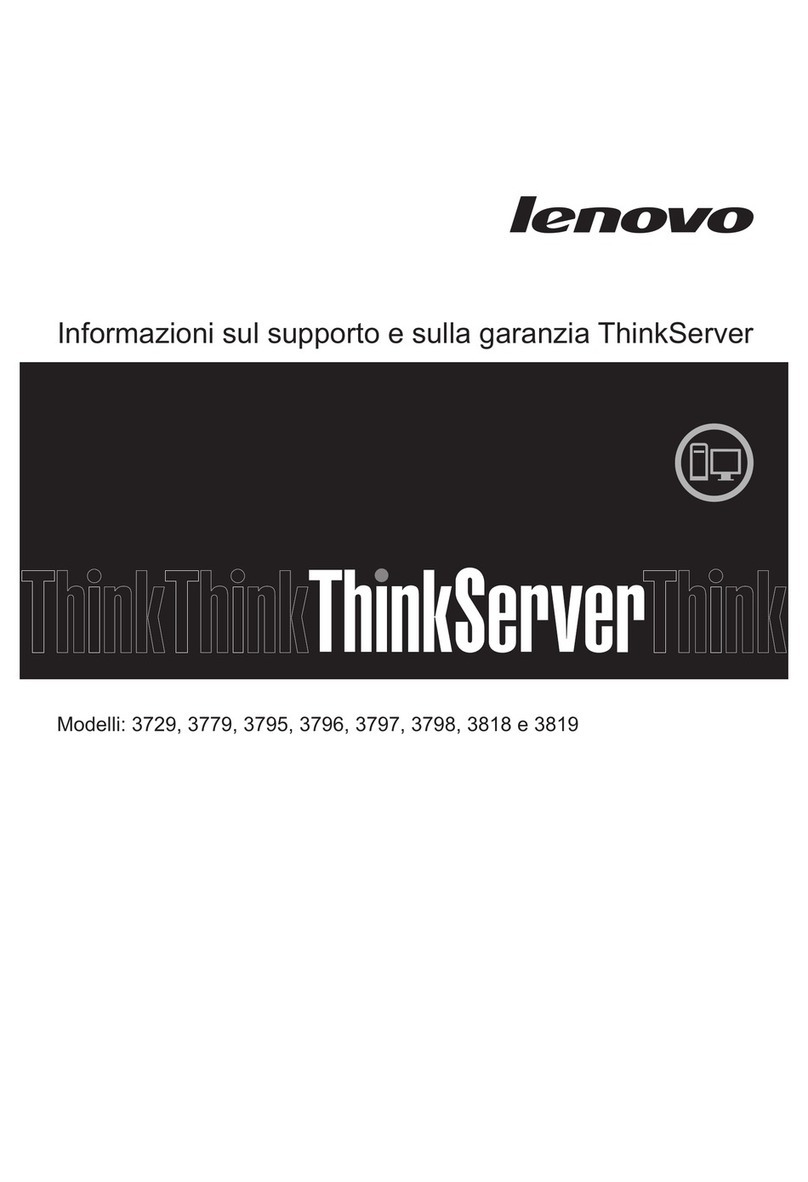 Lenovo ThinkServer RD210 Manuel utilisateur