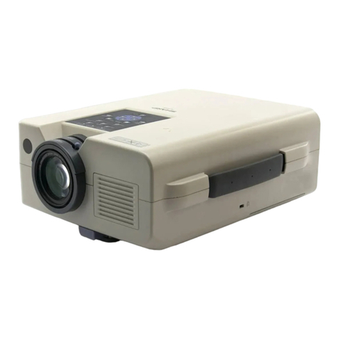 Sharp PG-D120U - Pro - LCD Projector Manuel utilisateur