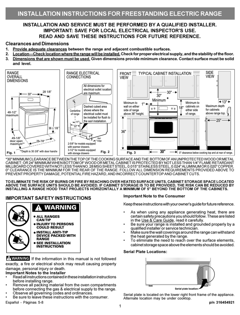 Electrolux EW30IF60IS Manuel utilisateur