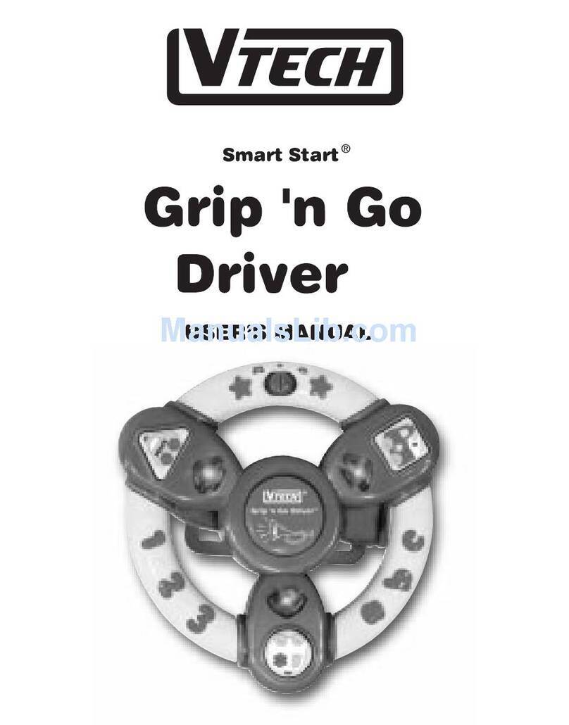 V-tech Grip 'n Go Driver Manuel utilisateur
