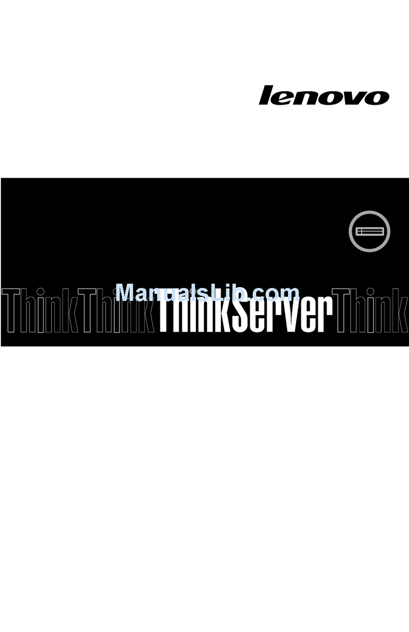Lenovo ThinkServer RD230 Manuel utilisateur