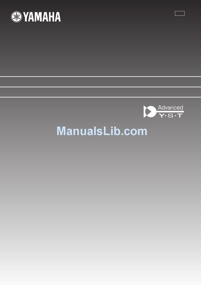 Yamaha NS-P380 Manuel utilisateur