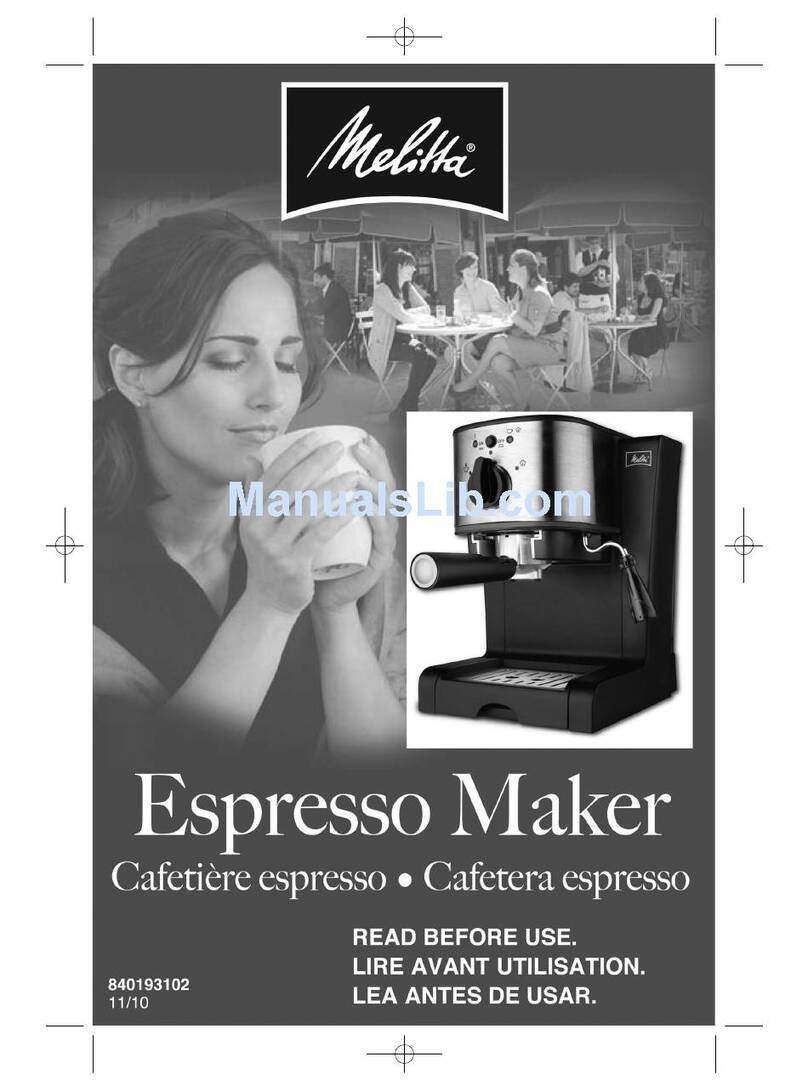 Melitta 40791 Manuel du propriétaire