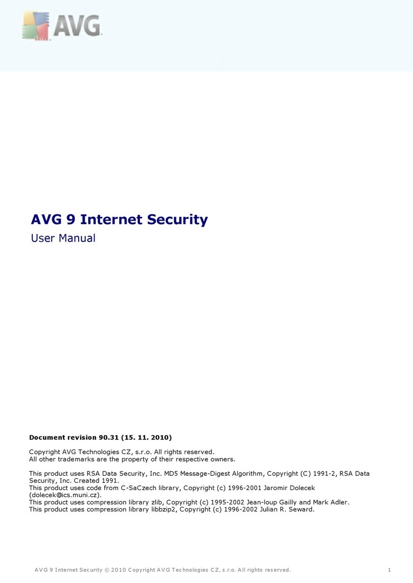 AVG INTERNET SECURITY 9 - REV 90.31 Manuel utilisateur